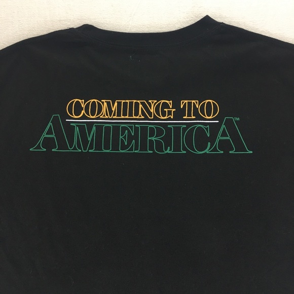Coming To America Shoe Palace Authentic T Shirt Men's Size Large Hip-hop NWOT - Picture 5 of 12
